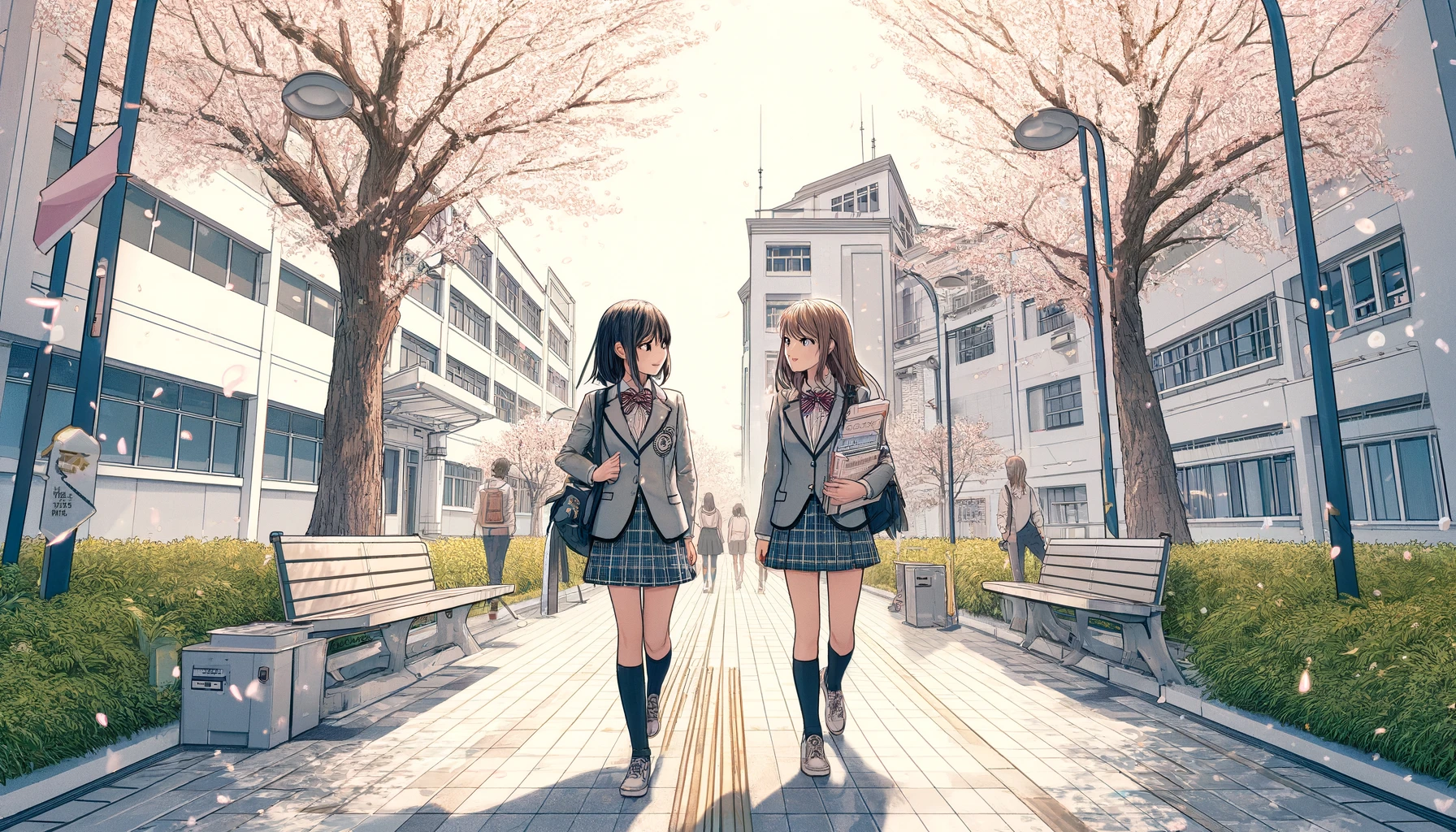 百合漫画 高校が舞台