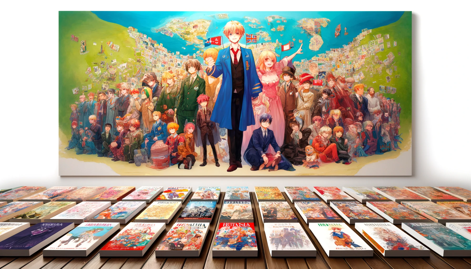 ヘタリアの漫画はどれから読む?漫画一覧